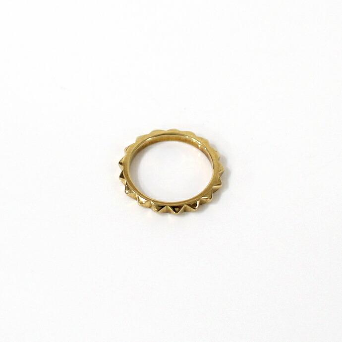 UNKNOWN. (アンノウン) / U515 STUDS1 リング - 真鍮 HIGH QUALITY LINE レディース メンズ ユニセックス ギフト プレゼント アクセサリー 指輪… | UNKNOWN. | 01