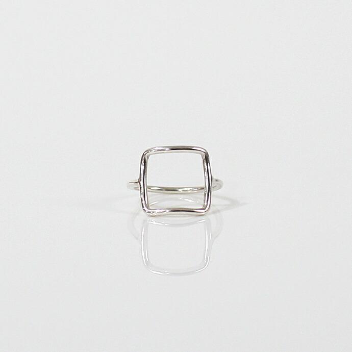 UNKNOWN. (アンノウン) / silver925 U519 THIN SQUARE リング - シルバー HIGH QUALITY LINE レディース メンズ ユニセックス ギフト プレゼン… | UNKNOWN. | 01