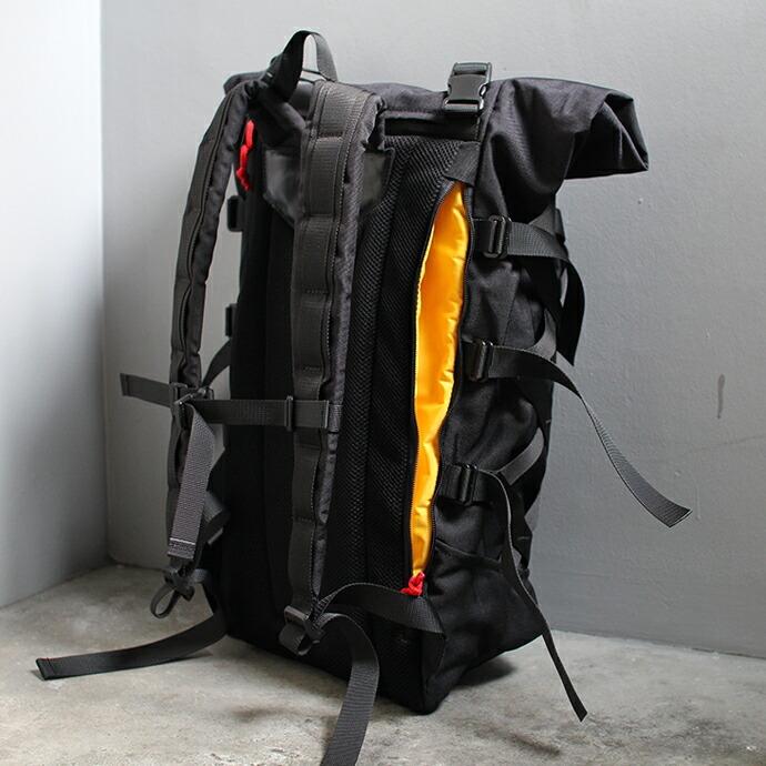 BRAASI INDUSTRY（ブラアシィインダストリー） / リュック 黒 大容量 防水 メンズ 大きい 通勤 通学 鞄 WICKER - 28L Black 耐水ロールトップバ… |  | 10