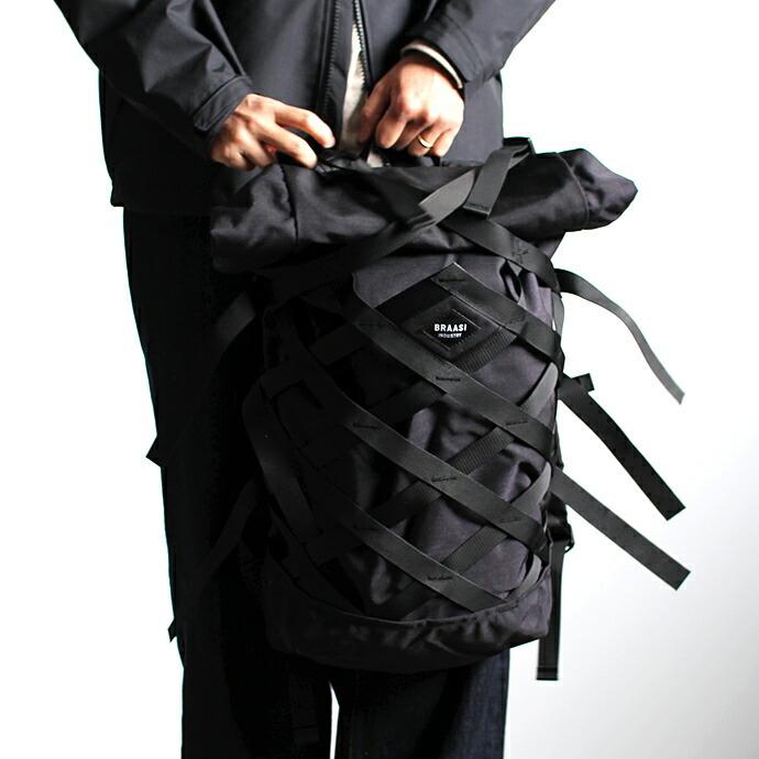 BRAASI INDUSTRY（ブラアシィインダストリー） / リュック 黒 大容量 防水 メンズ 大きい 通勤 通学 鞄 WICKER - 28L Black 耐水ロールトップバ… |  | 15