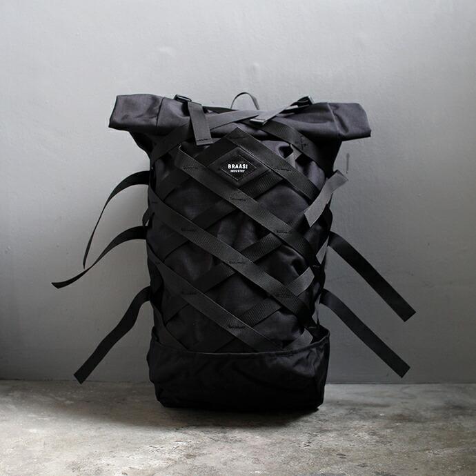 BRAASI INDUSTRY（ブラアシィインダストリー） / リュック 黒 大容量 防水 メンズ 大きい 通勤 通学 鞄 WICKER - 28L Black 耐水ロールトップバ… |  | 03