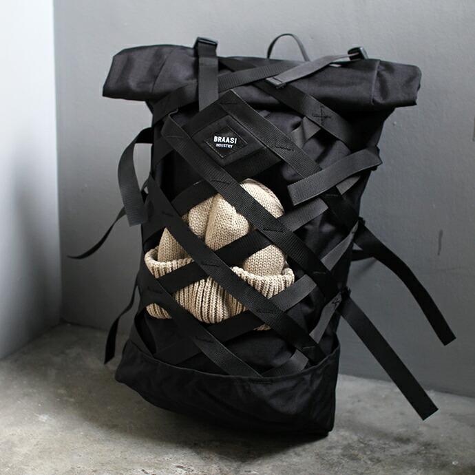 BRAASI INDUSTRY（ブラアシィインダストリー） / リュック 黒 大容量 防水 メンズ 大きい 通勤 通学 鞄 WICKER - 28L Black 耐水ロールトップバ… |  | 06