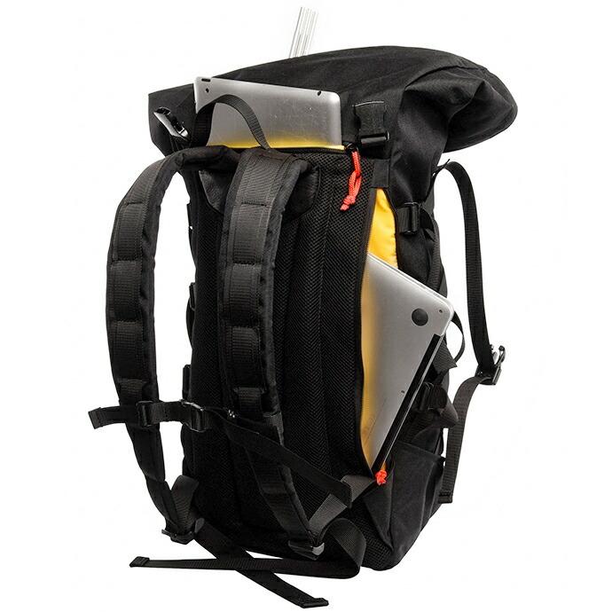 BRAASI INDUSTRY（ブラアシィインダストリー） / リュック 黒 大容量 防水 メンズ 大きい 通勤 通学 鞄 WICKER - 28L Black 耐水ロールトップバ… |  | 08