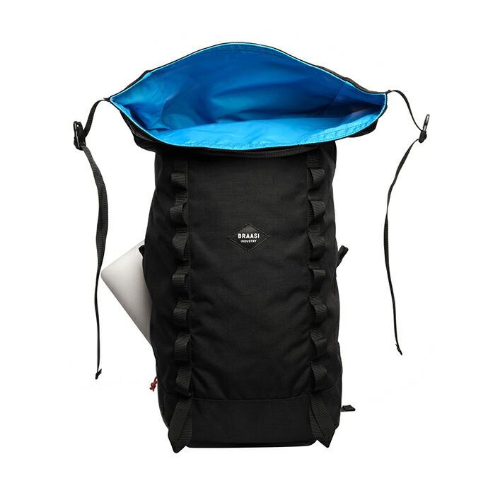 BRAASI INDUSTRY（ブラアシィインダストリー） / リュック メンズ ビジネス 大容量 防水 通学  HERTIL - 28L Black 耐水ロールトップバックパッ… |  | 02