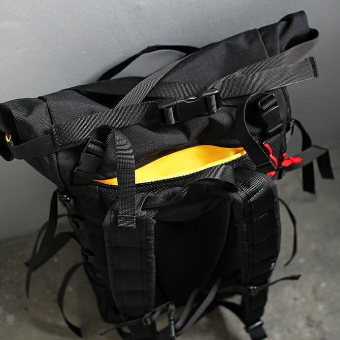 BRAASI INDUSTRY（ブラアシィインダストリー） / EVO II - 35L Black 耐水ロールトップバックパック ブラック 送料無料 |  | 07