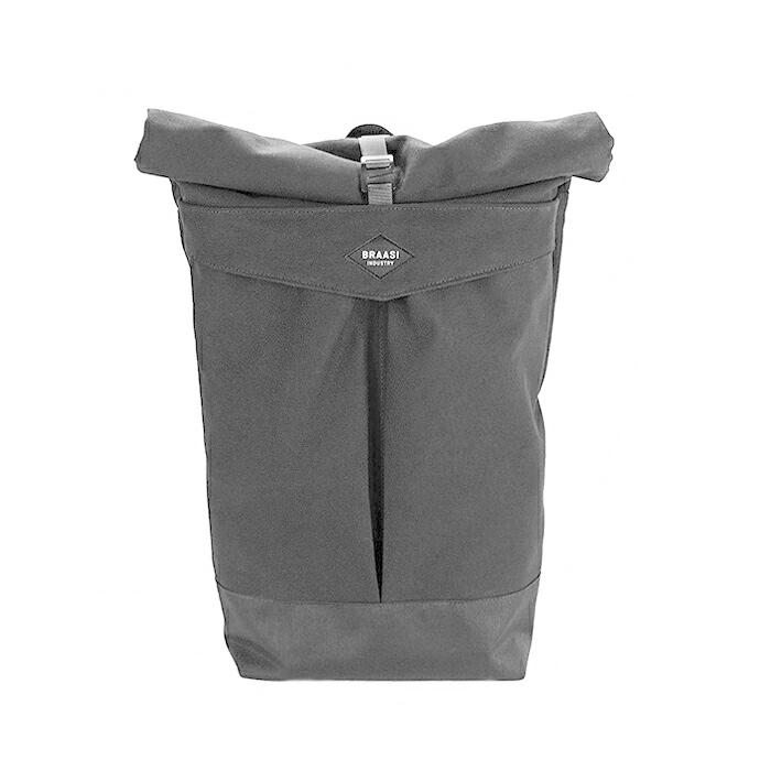 BRAASI INDUSTRY（ブラアシィインダストリー） / リュックサック メンズ バッグ 黒 大容量 防水  LEVO - 25L Black 耐水ロールトップバックパッ… | 