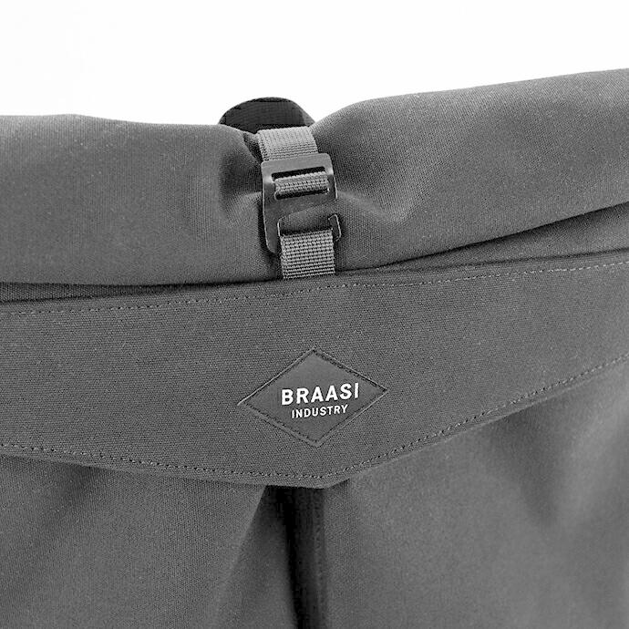 BRAASI INDUSTRY（ブラアシィインダストリー） / リュックサック メンズ バッグ 黒 大容量 防水  LEVO - 25L Black 耐水ロールトップバックパッ… |  | 06