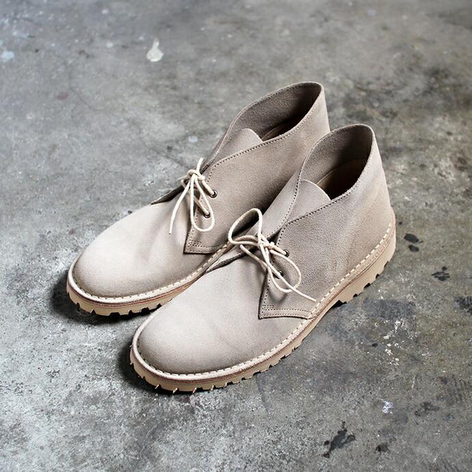 Suffolk Shoes（サフォークシューズ） / Desert Boots - Sand Suede デザートブーツ | SUEDE