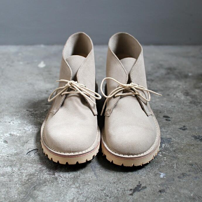 Suffolk Shoes（サフォークシューズ） / Desert Boots - Sand Suede デザートブーツ | SUEDE | 02