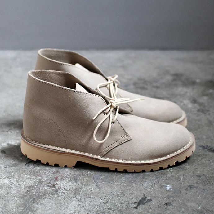 Suffolk Shoes（サフォークシューズ） / Desert Boots - Sand Suede デザートブーツ | SUEDE | 03