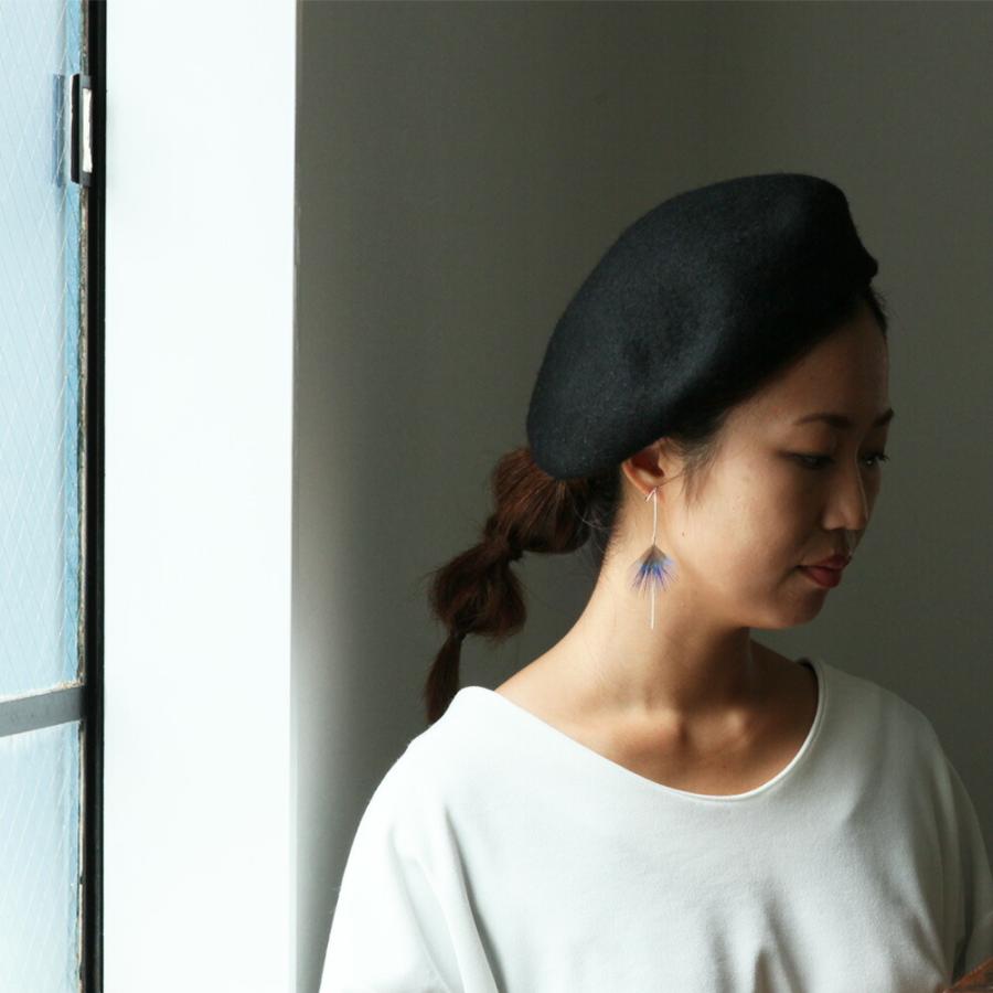 moca.arpeggio（モカ アルペジオ） / FP-13 Feather  フェザー イヤリング - ブルー レディース ノンホール ギフト プレゼント 贈り物 アクセサ… | ブルー（ファッション） | 03