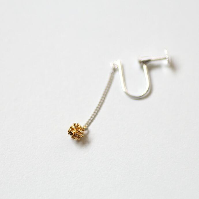 moca.arpeggio（モカ アルペジオ） / silver with k18GP SP-10 Stella チェーンイヤリング (片耳タイプ) レディース ノンホール ギフト プレゼ… | STELLA（SWAROVSKI） | 03