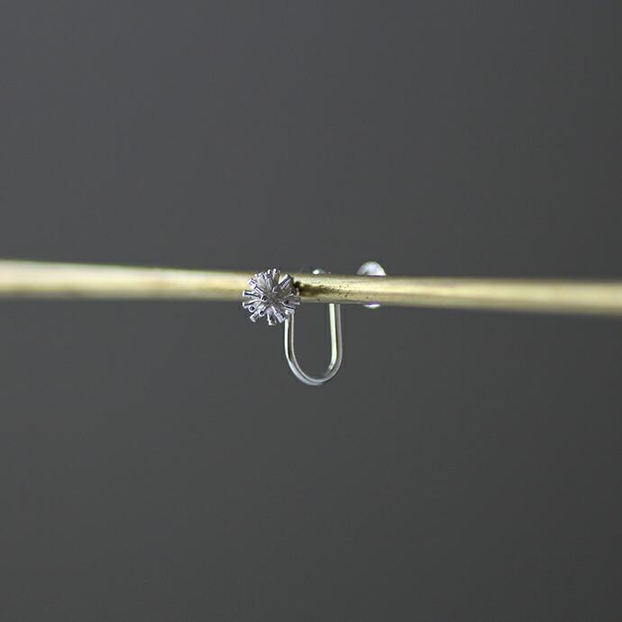 moca.arpeggio（モカ アルペジオ） / silver SP-8 Stella イヤリング L (片耳タイプ) レディース ノンホール ギフト プレゼント 贈り物 アクセ… | STELLA（SWAROVSKI）