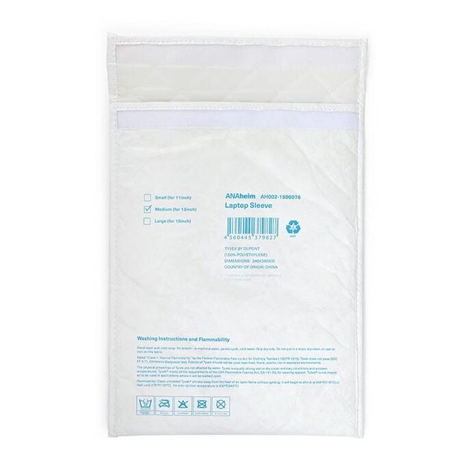 Anaheim Laptop Sleeve 13inch - White アナハイム ラップトップ スリーブ - 13インチ ホワイト | WHYTO | 02