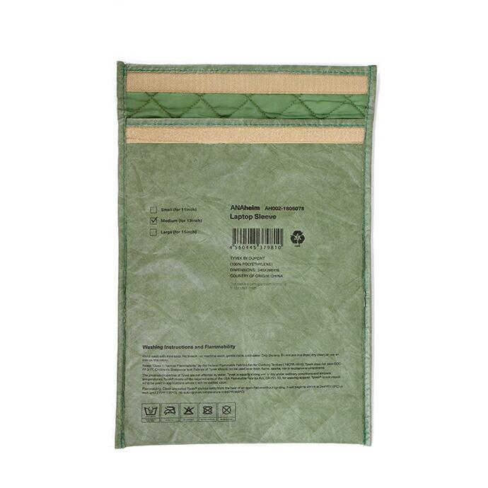 Anaheim Laptop Sleeve 13inch - Khaki アナハイム ラップトップ スリーブ - 13インチ カーキ |  | 02