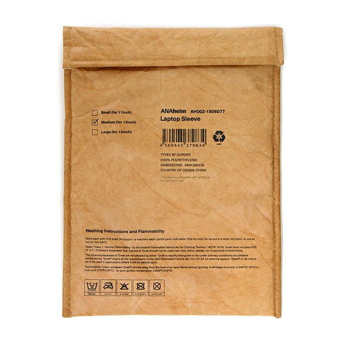 Anaheim Laptop Sleeve 13inch - Craft アナハイム ラップトップ スリーブ - 13インチ クラフト | CRAFT | 01