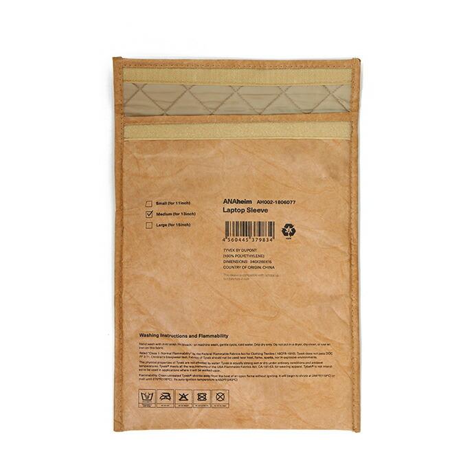 Anaheim Laptop Sleeve 13inch - Craft アナハイム ラップトップ スリーブ - 13インチ クラフト | CRAFT | 02