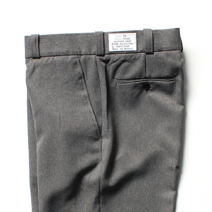 UTD UNIFORM / UTILITY POLY PANTS ポリエステル ユニフォームスラックス - H. Gray | Utility | 04