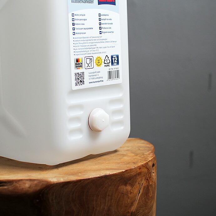Hunersdorff / Water Jerrycan PROFI 10L ヒューナースドルフ ウォータージェリーカン 10L   ポリタンク 防災 保存 水 災害 | hunersdorff | 07