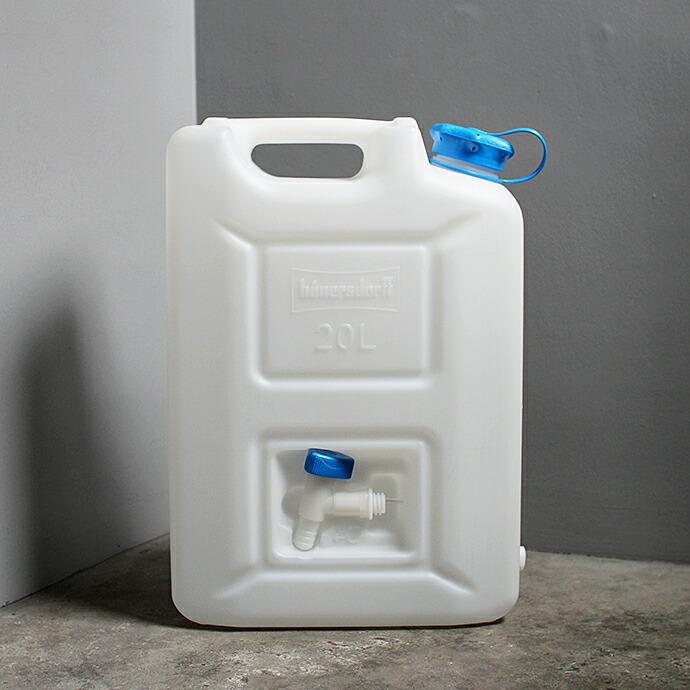 Hunersdorff / Water Jerrycan PROFI 20L ヒューナースドルフ ウォータージェリーカン 20L   ポリタンク 防災 保存 水 災害 | hunersdorff | 01