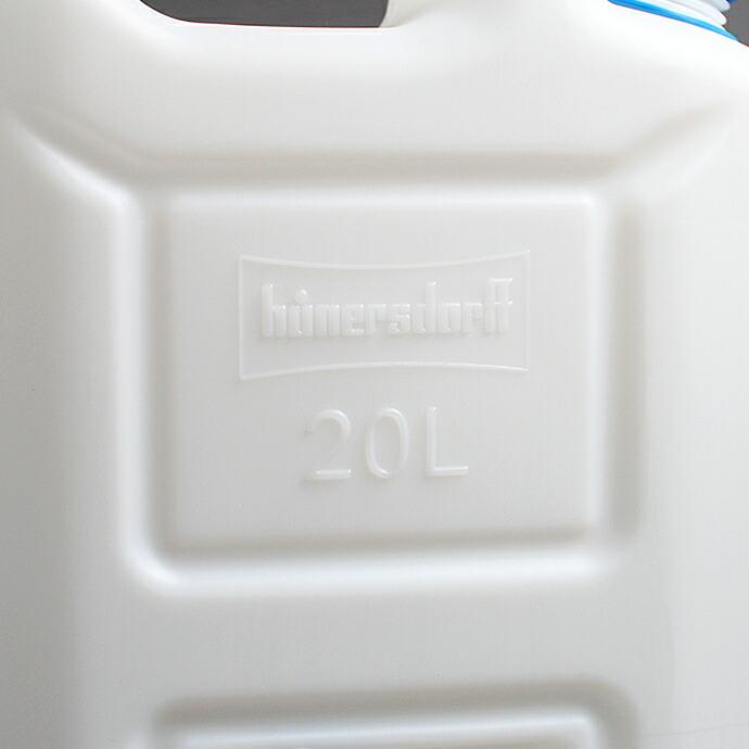 Hunersdorff / Water Jerrycan PROFI 20L ヒューナースドルフ ウォータージェリーカン 20L   ポリタンク 防災 保存 水 災害 | hunersdorff | 12