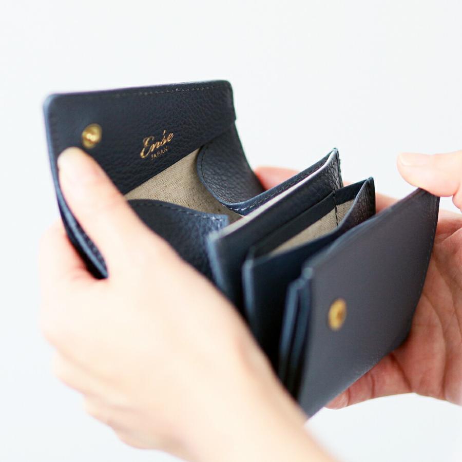 Ense（アンサ） / garcon mini wallet レザー ミニウォレット ew127 - 全8色 送料無料 小さい 財布 コンパクト 2つ折り フラップ ミニ財… | MINI | 13