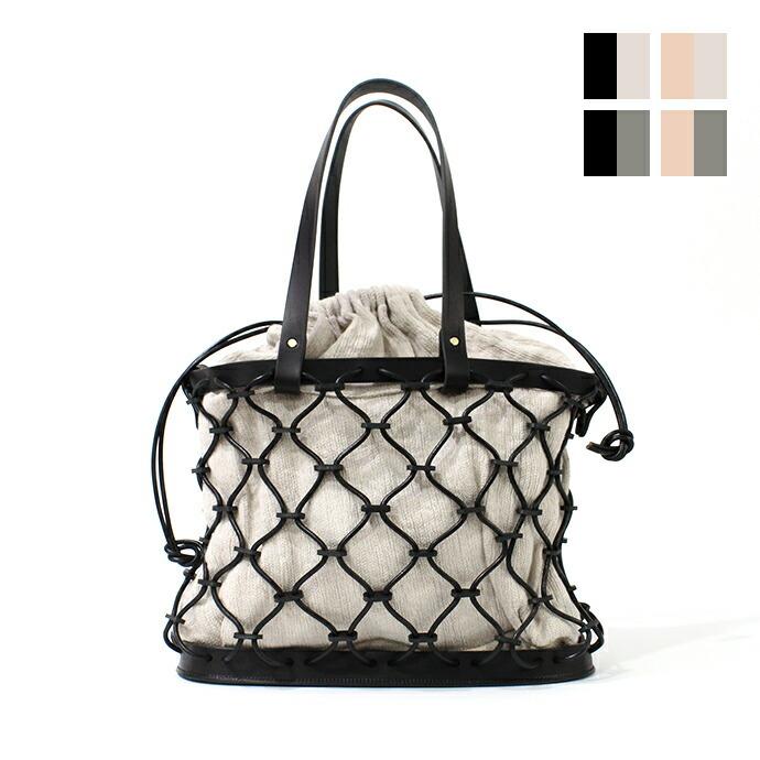 Ense（アンサ） / kago tote レザー かご トートバッグ k002 - 全4色 送料無料 | 