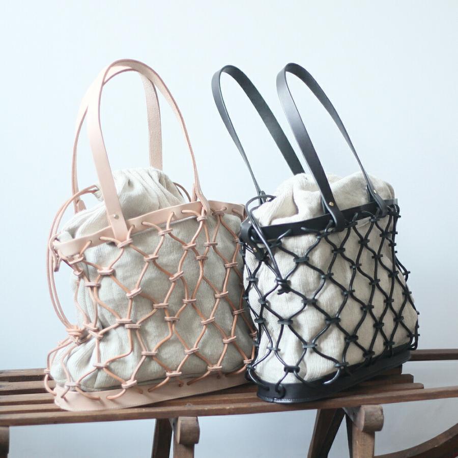 Ense（アンサ） / kago tote レザー かご トートバッグ k002 - 全4色 送料無料 |  | 02