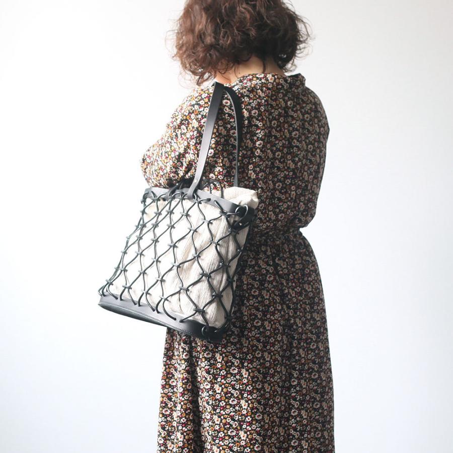 Ense（アンサ） / kago tote レザー かご トートバッグ k002 - 全4色 送料無料 |  | 03