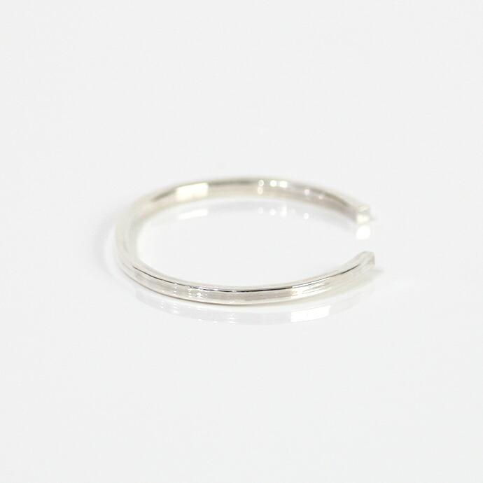 イロンデール エペパン hirondelle et pepin / silver sv-19fw-24 シンプルシルバー バングル レディース ギフト プレゼント ブレスレット アク… | hirondelle | 02