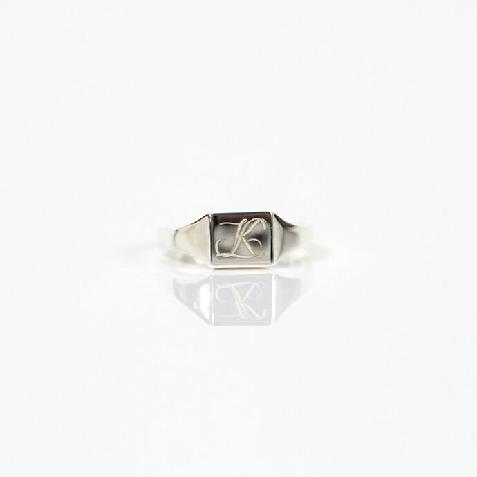 イロンデール エペパン hirondelle et pepin / silver sr-19fw-44 シルバー スクエアシグネットリング レディース 指輪 ギフト プレゼント 記念… | hirondelle | 02