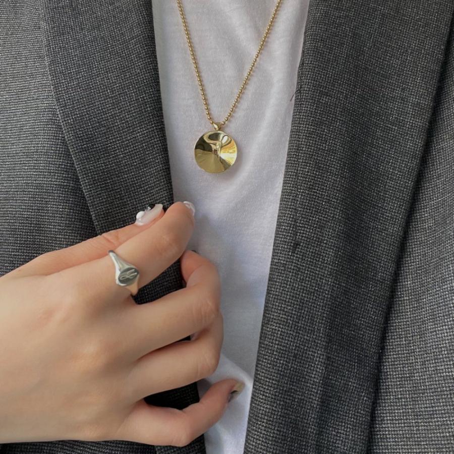 イロンデール エペパン hirondelle et pepin / silver sr-19fw-45 シルバー ラウンドシグネットリング レディース 指輪 ギフト プレゼント 記念… | hirondelle