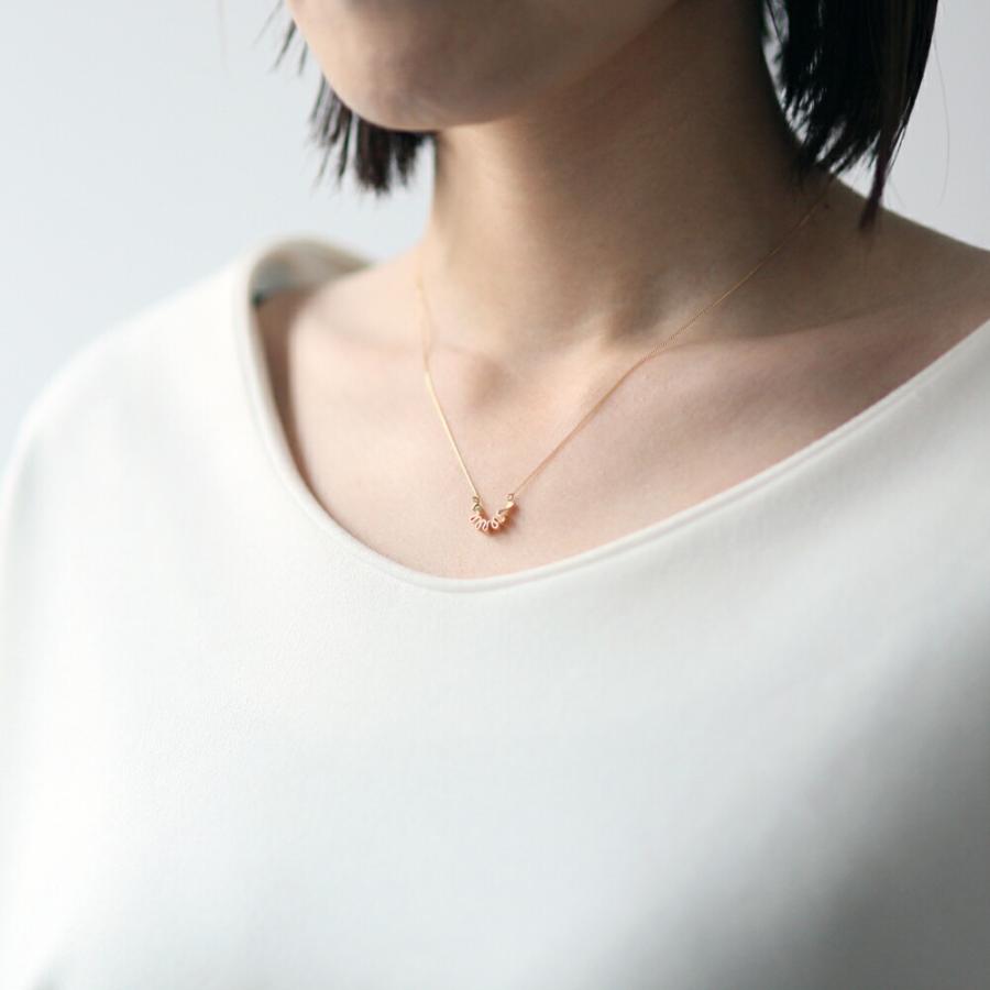 イロンデール エペパン hirondelle et pepin / k18 hn-19fw-527 フリルウェーブ ネックレス レディース ギフト プレゼント アクセサリー ジュエ… | hirondelle