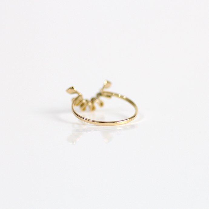 イロンデール エペパン hirondelle et pepin / k18 hr-19fw-544 フリルウェーブ リング レディース 指輪 ギフト プレゼント 記念日 アクセサリ… | hirondelle | 05