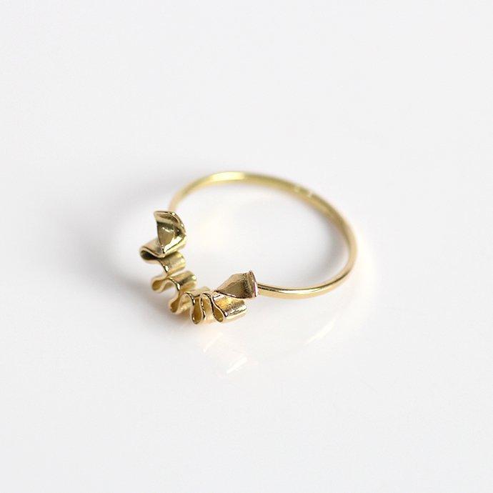 イロンデール エペパン hirondelle et pepin / k18 hr-19fw-544 フリルウェーブ リング レディース 指輪 ギフト プレゼント 記念日 アクセサリ… | hirondelle | 06