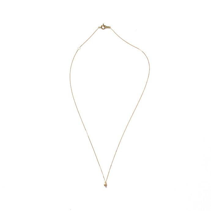 イロンデール エペパン hirondelle et pepin / k18 hn-19fw-529 ミニ立て爪 ネックレス /ダイヤ / ルビー / サファイヤ / エメラルド レディー… | hirondelle | 03