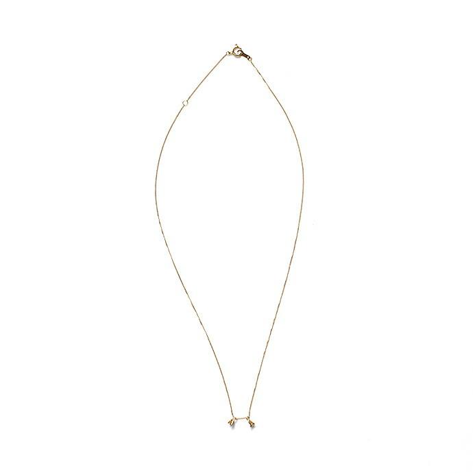 イロンデール エペパン hirondelle et pepin / k18 hn-19fw-530 2ピース ミニ立て爪 ネックレス /ダイヤ / ルビー / サファイヤ / エメラルド … | hirondelle | 03