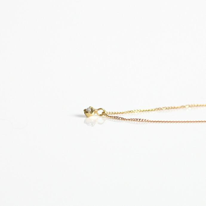 イロンデール エペパン hirondelle et pepin / k18 hn-19fw-532 4つ爪ミニパール ネックレス レディース ギフト プレゼント アクセサリー ジュ… | hirondelle | 03