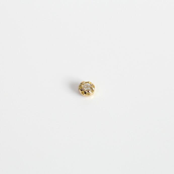 イロンデール エペパン hirondelle et pepin / k18 hp-19fw-632 8つ爪ミニパール ピアス (片方タイプ) レディース ギフト プレゼント アクセサ… | hirondelle | 05