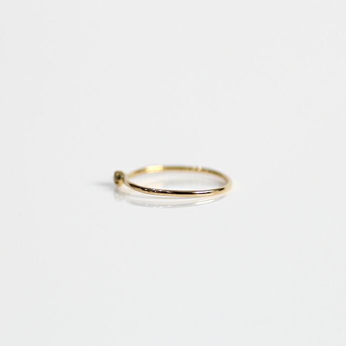 イロンデール エペパン hirondelle et pepin / k18 hr-19fw-548 8つ爪ミニパール リング レディース 指輪 ギフト プレゼント 記念日 アクセサリ… | hirondelle | 02