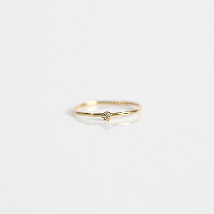 イロンデール エペパン hirondelle et pepin / k18 hr-19fw-548 8つ爪ミニダイヤ リング レディース 指輪 ギフト プレゼント 記念日 アクセサリ… | hirondelle | 01