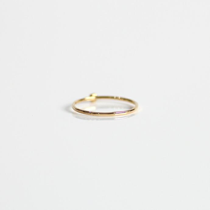 イロンデール エペパン hirondelle et pepin / k18 hr-19fw-550 4つ爪ミニダイヤ リング レディース 指輪 ギフト プレゼント 記念日 アクセサリ… | hirondelle | 04