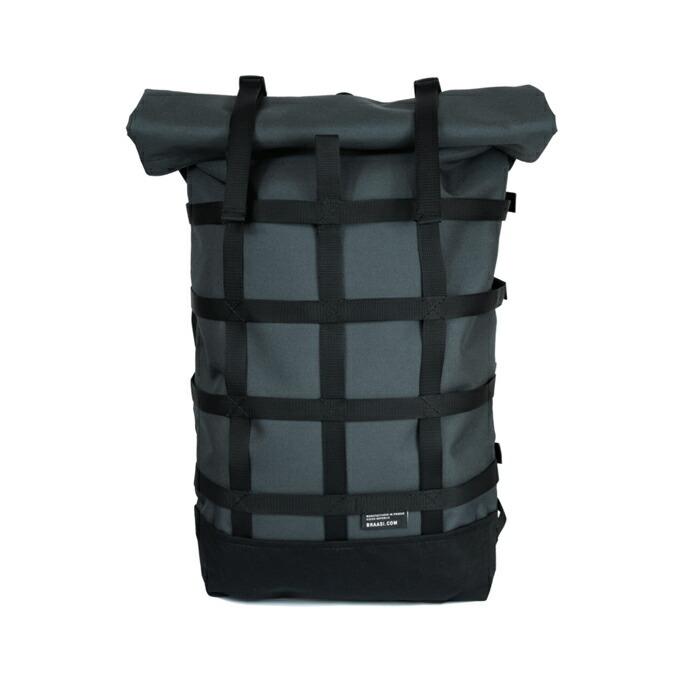 BRAASI INDUSTRY（ブラアシィインダストリー） / リュック 防水 グレー メンズ 大容量 WEBBING - 18L Grey 耐水ロールトップバックパック グレ… | 