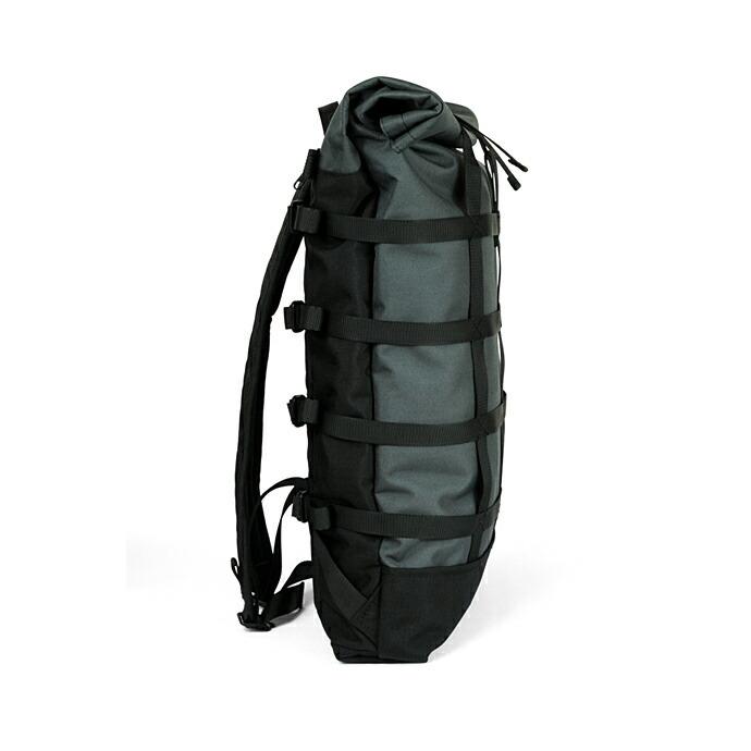 BRAASI INDUSTRY（ブラアシィインダストリー） / リュック 防水 グレー メンズ 大容量 WEBBING - 18L Grey 耐水ロールトップバックパック グレ… |  | 01