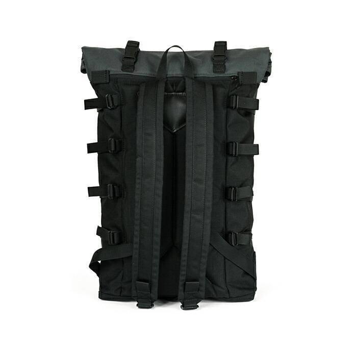 BRAASI INDUSTRY（ブラアシィインダストリー） / リュック 防水 グレー メンズ 大容量 WEBBING - 18L Grey 耐水ロールトップバックパック グレ… |  | 02