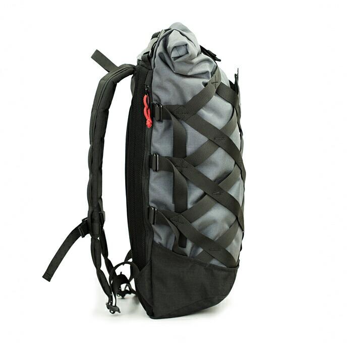 BRAASI INDUSTRY（ブラアシィインダストリー） / リュック メンズ ビジネス おしゃれ 大容量 防水 通学 WICKER - 28L Grey 耐水ロールトップバ… |  | 01