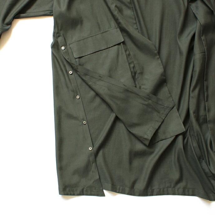 THEE（シー）/ oversize gown PV-SH-03 オーバーサイズガウン Khaki 買い回り 買い周り 買いまわり ポイント消化 |  | 03