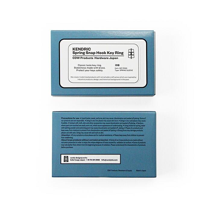 CANDY DESIGN & WORKS (キャンディーデザインワークス) / Kendric CK-18 ケンドリック キーリング - Brass キーホルダー 即日発送 … | WORKS | 06