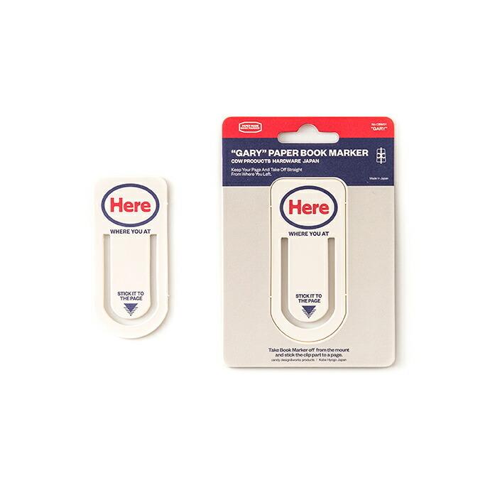 CANDY DESIGN & WORKS (キャンディーデザインワークス) / Gary CBM-01 ゲイリー  ペーパーブックマーカー 本 栞 ブックマーク 即日… | 