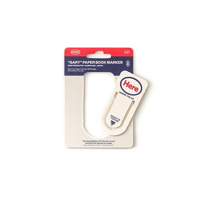 CANDY DESIGN & WORKS (キャンディーデザインワークス) / Gary CBM-01 ゲイリー  ペーパーブックマーカー 本 栞 ブックマーク 即日… |  | 01